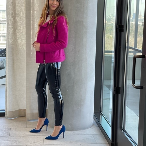 Tahari Barbie core pink jacket - Picture 5 of 9